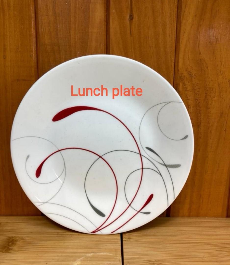 CORELLE SPLENDOR LUNCH PLATE, Furniture & Home Living, Kitchenware