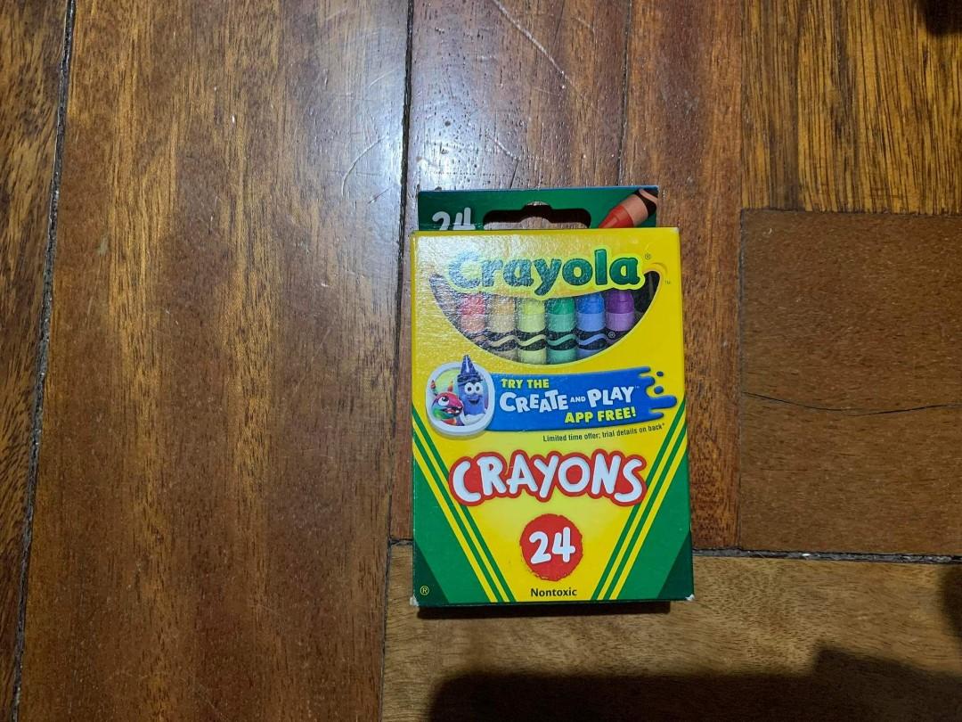 Crayola 24pcs (Category: Craft Supplies & Tools) located in Bulacan. Submitted by js.thriftstore (Listing ID 1177327403, Image 1). Description: from canada rfs - extra only.