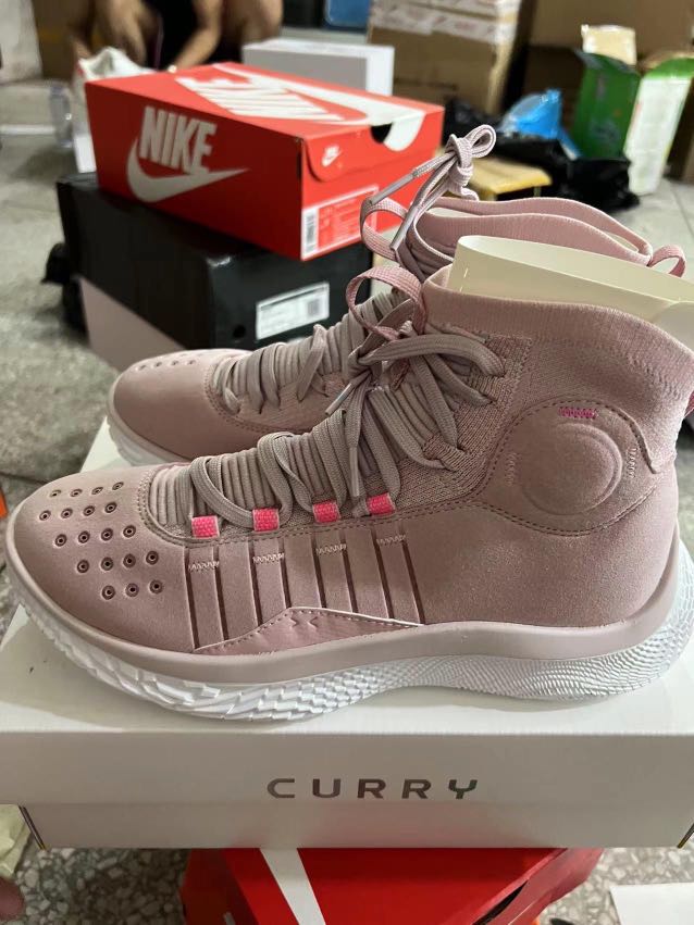 Curry 4 flushed on sale pink for sale