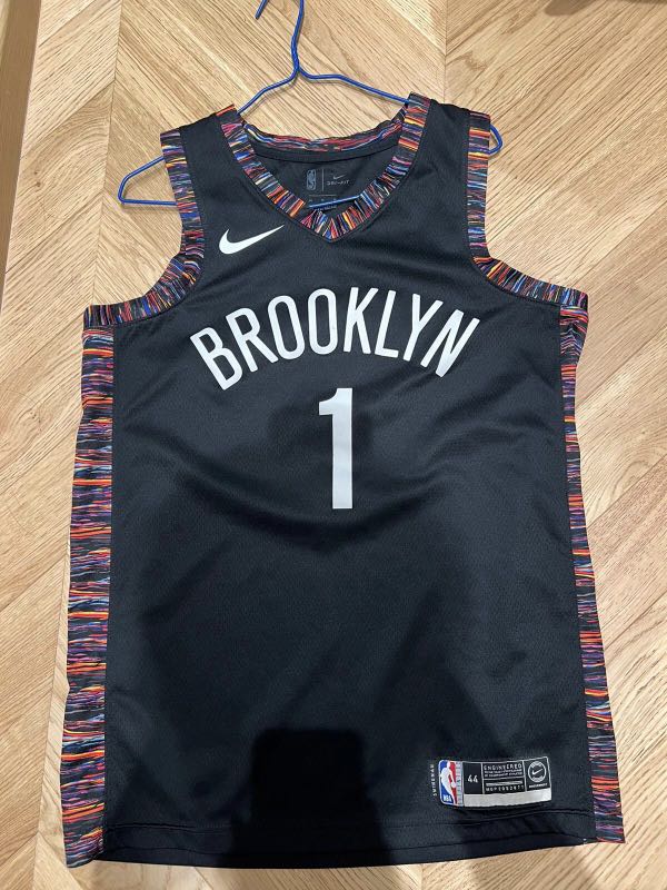 Brooklyn nets dlo jersey clearance
