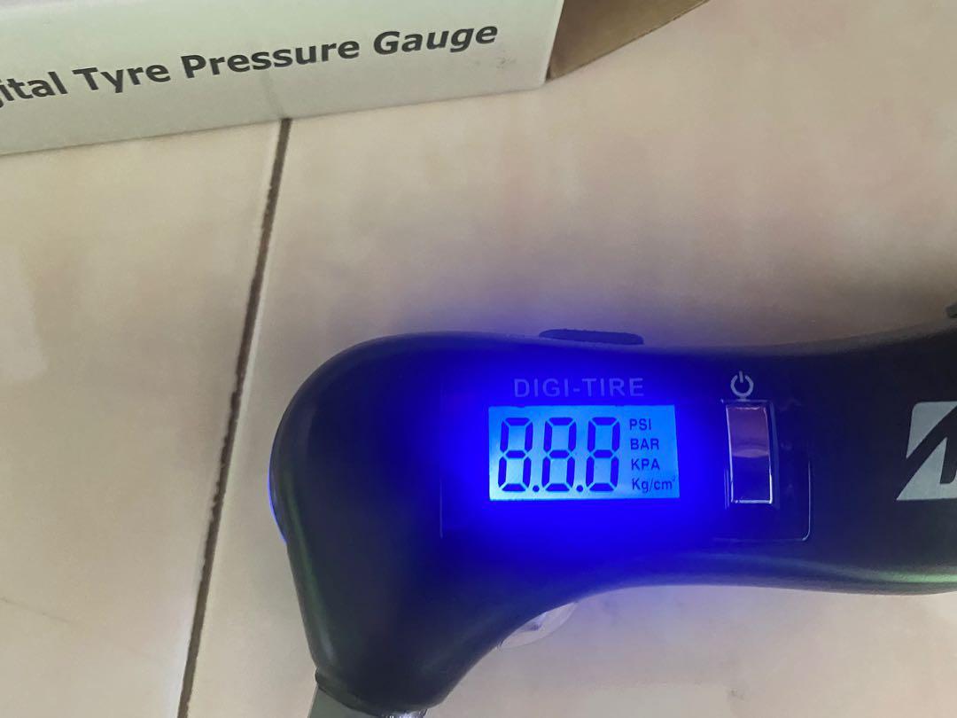 Digital Tyre Pressure Gauge, Auto Accessories on Carousell