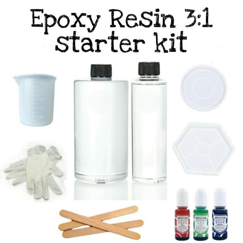 Clear hard setting resin online