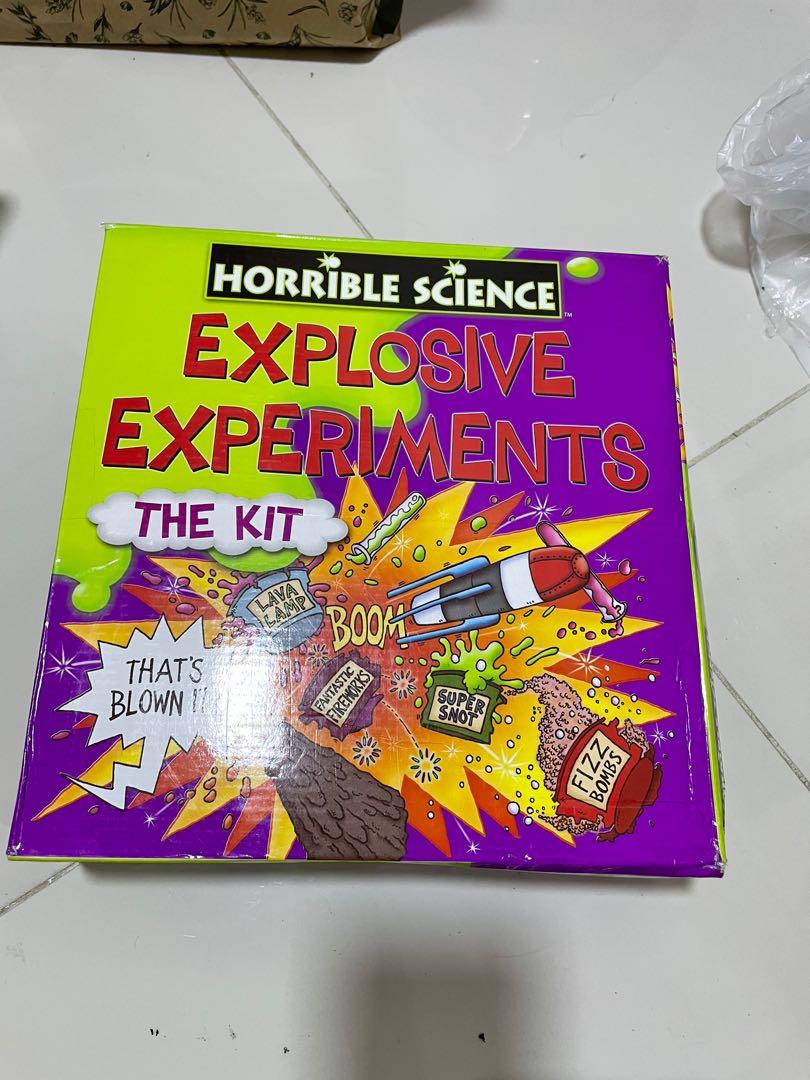 Exploding volcano set (Category: Educational & Learning Toys) located in Singapore. Submitted by nananini (Listing ID 1177269584, Image 1). Description: Used but not abused. I just checked and all the parts are there in the box. A great way to expand your kids’ interest in chemistry. Exploding volcano ftw!.
