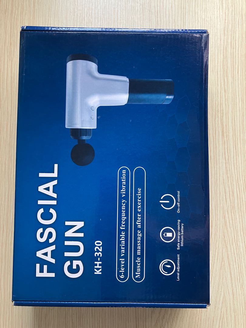 Fascial gun, Health & Nutrition, Massage Devices on Carousell