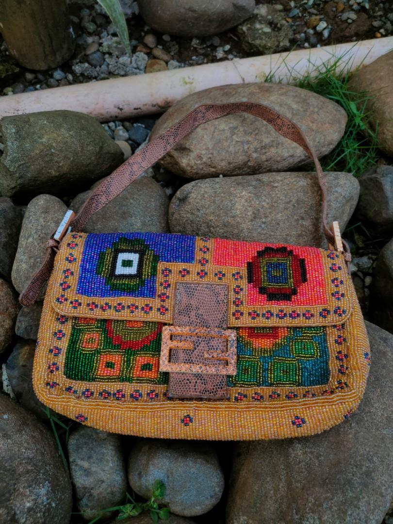 Fendi needlepoint bag sales