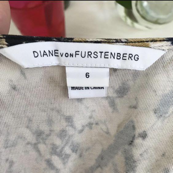 For Rent Diane Von Furstenberg Floral Printed Maxi Dress