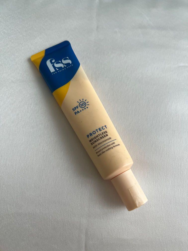 Fss sunscreen clearance