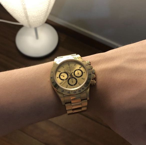 Full Gold Rolex Daytona Zenith El Primero
