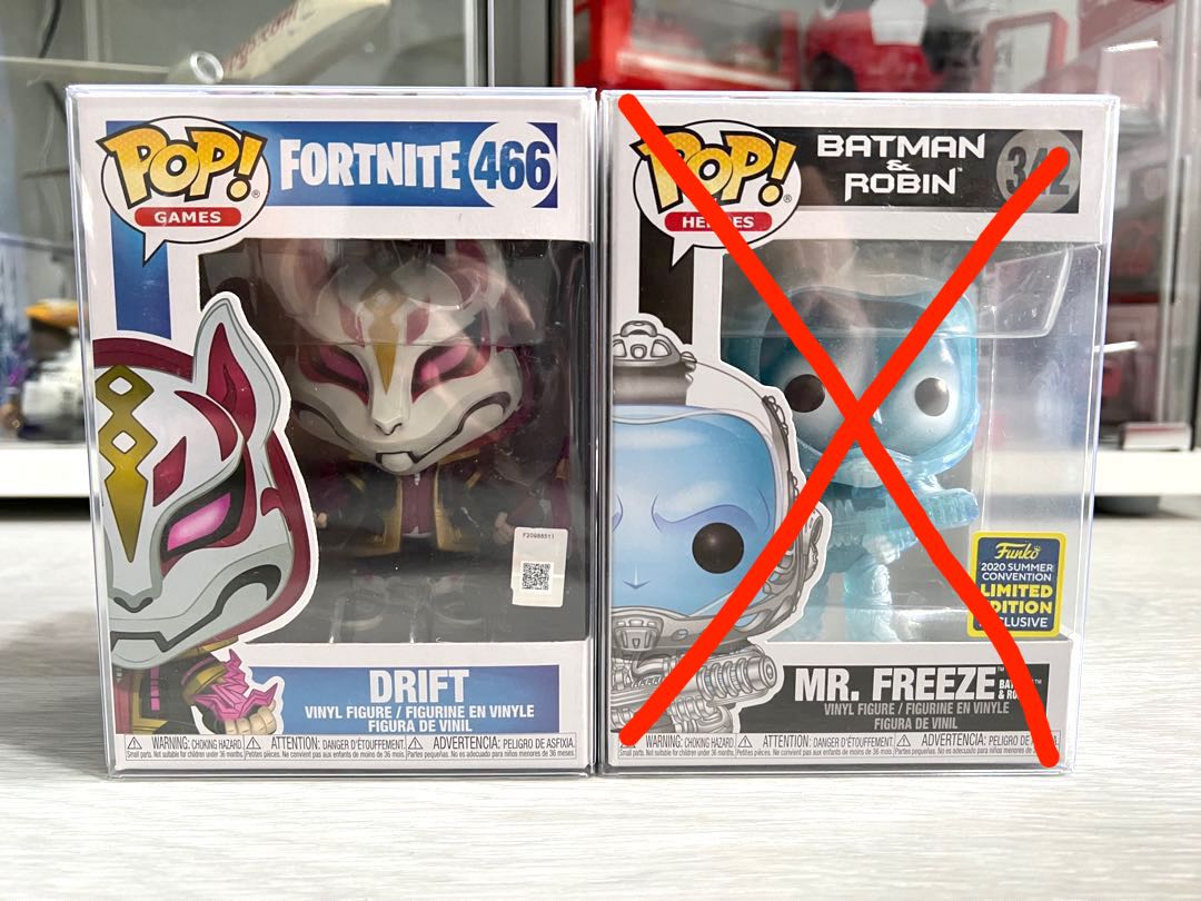 Funko Pop Drift Mr. Freeze Hobbies Toys Toys Games on Carousell