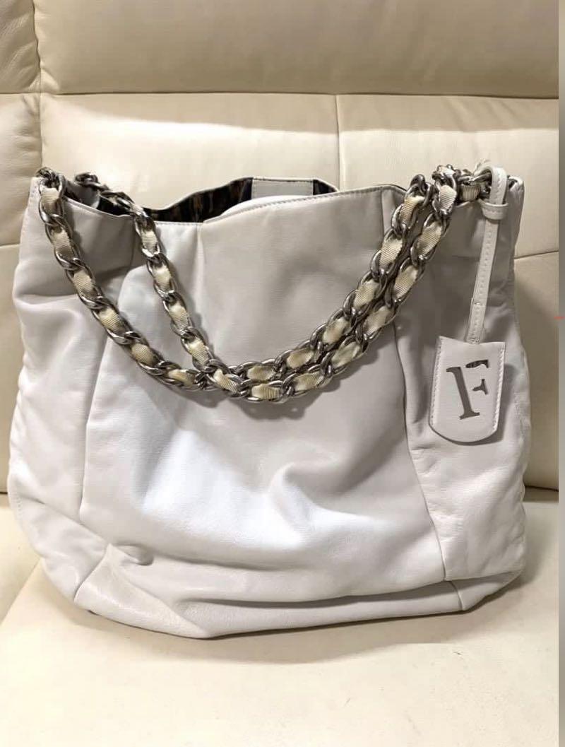 Furla White Bag Women s Fashion Bags Wallets Shoulder Bags on