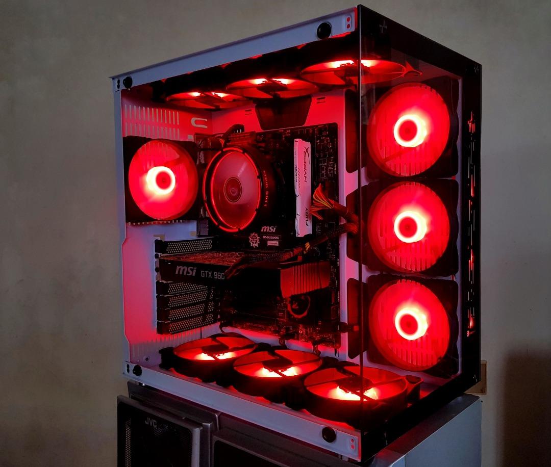 Gaming PC in Coolman Robin Case Desktop PC System Unit Like New ...