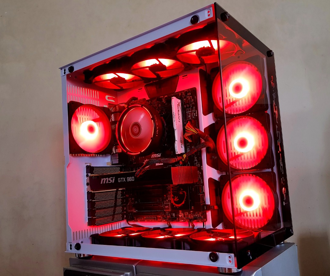 Gaming PC in Coolman Robin Case Desktop PC System Unit Like New ...