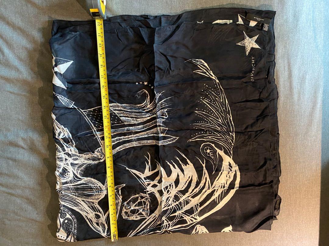 GIVENCHY Big Square Scarf Shawl Elmerinda Collection Of Ricardo Tisci Luxury Accessories on Carousell