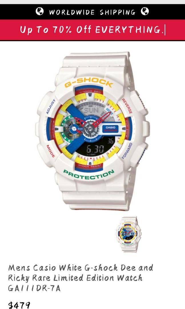 Gshock Dee and Ricky NEGOTIABLE Luxury Watches on Carousell