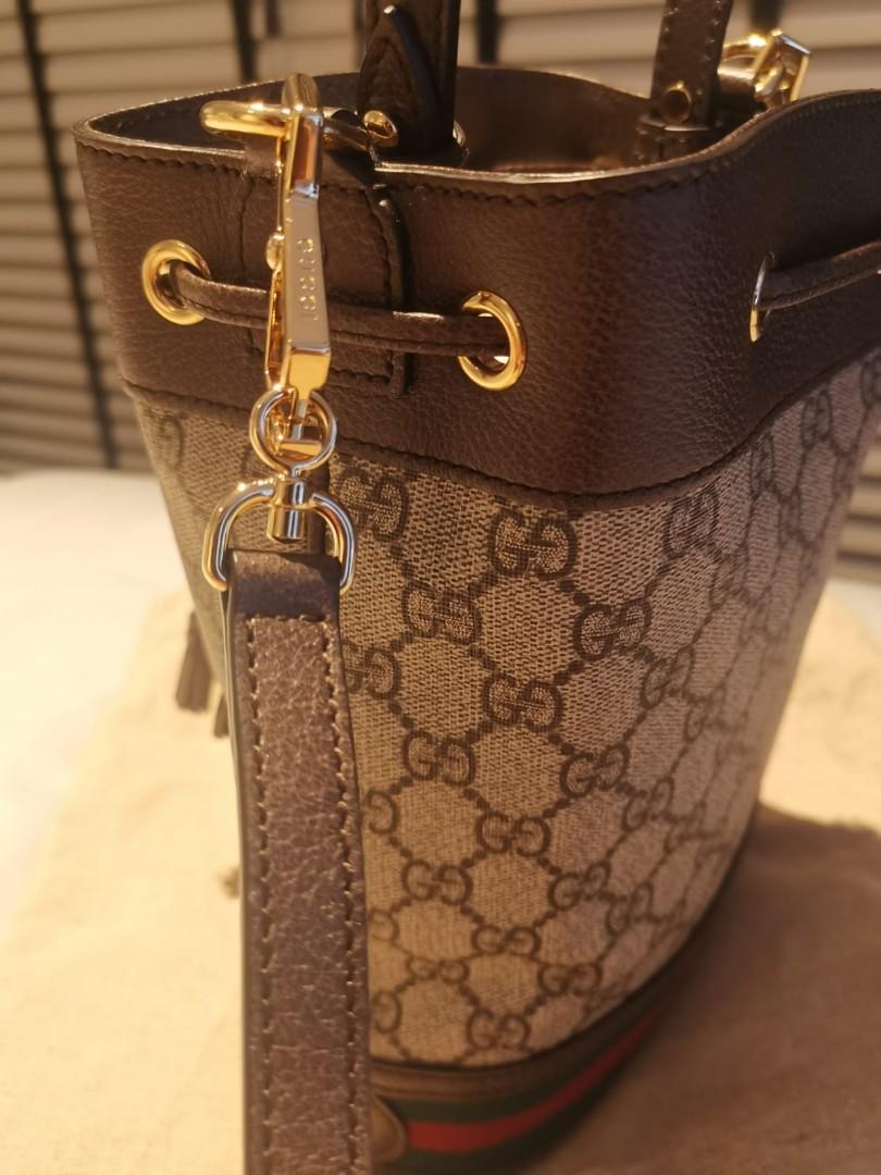 Gucci ophidia shop bucket bag review