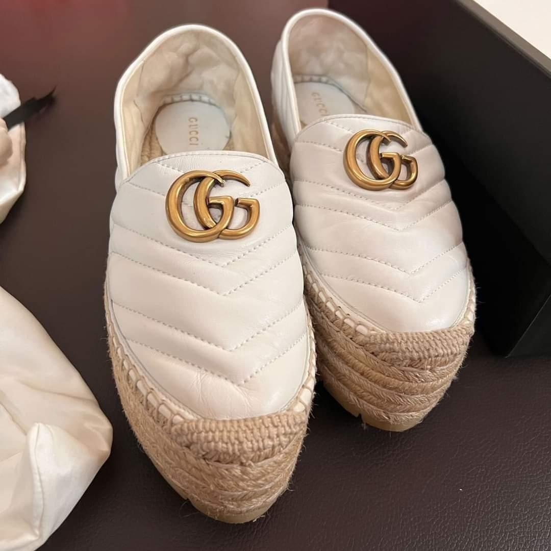 Gucci marmont espadrilles sale