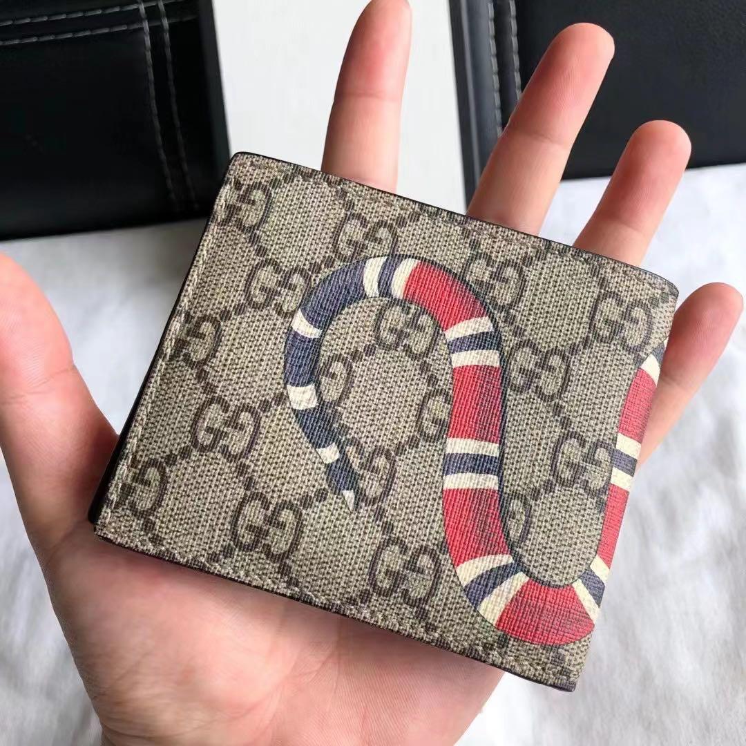 snake wallet gucci