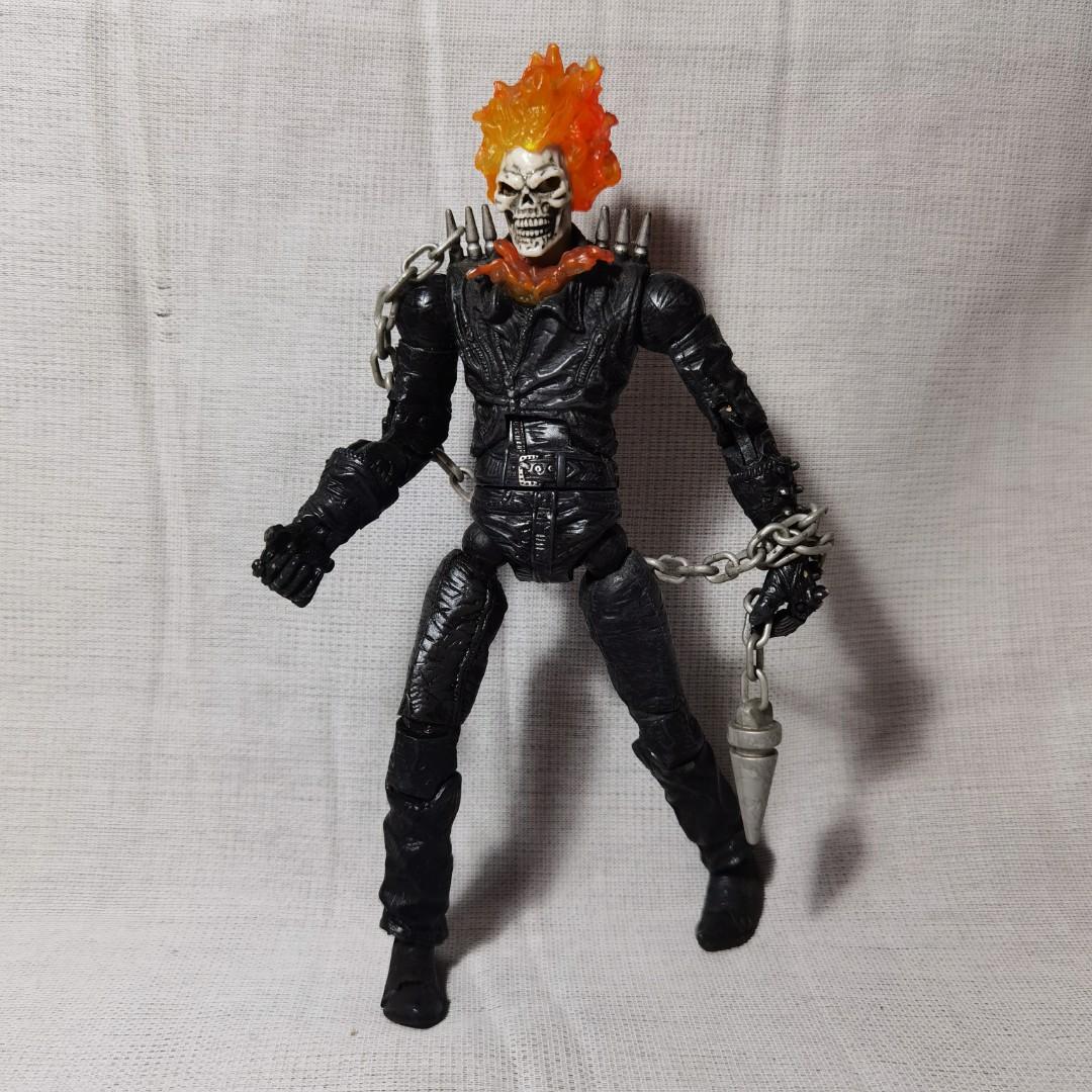 HASBRO Ghost Rider Movie (Category: Action & Battle Toys) located in Valenzuela. Submitted by shikkufindsmla (Listing ID 1177330748, Image 1). Description: HASBRO GHOST RIDER 2006 Displayed only 90% Articulation Stiffness *battery port shows signs of corrosion. ₱1200 only.