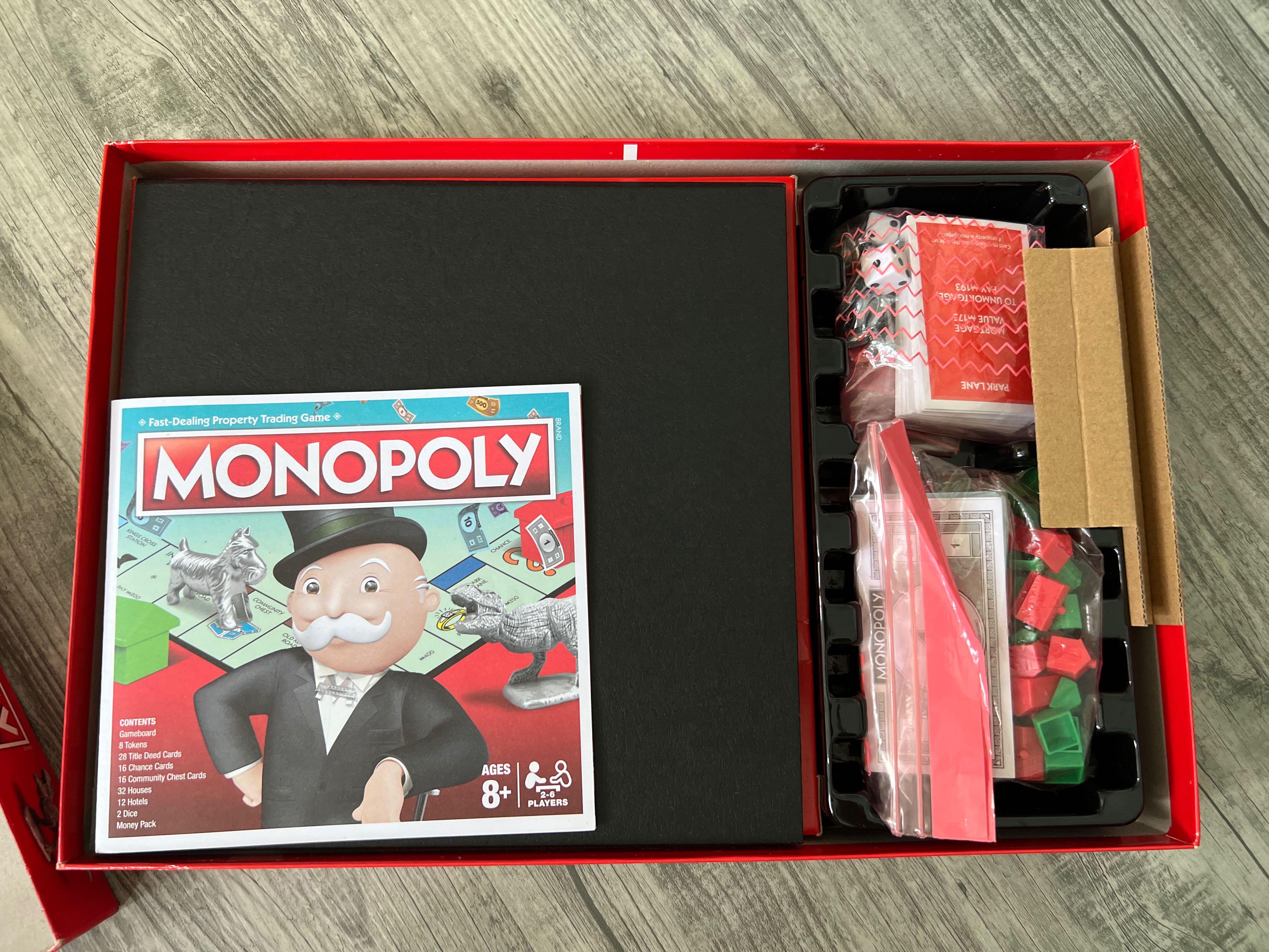 Hasbro Monopoly Board Game, Hobbies & Toys, Toys & Games on Carousell