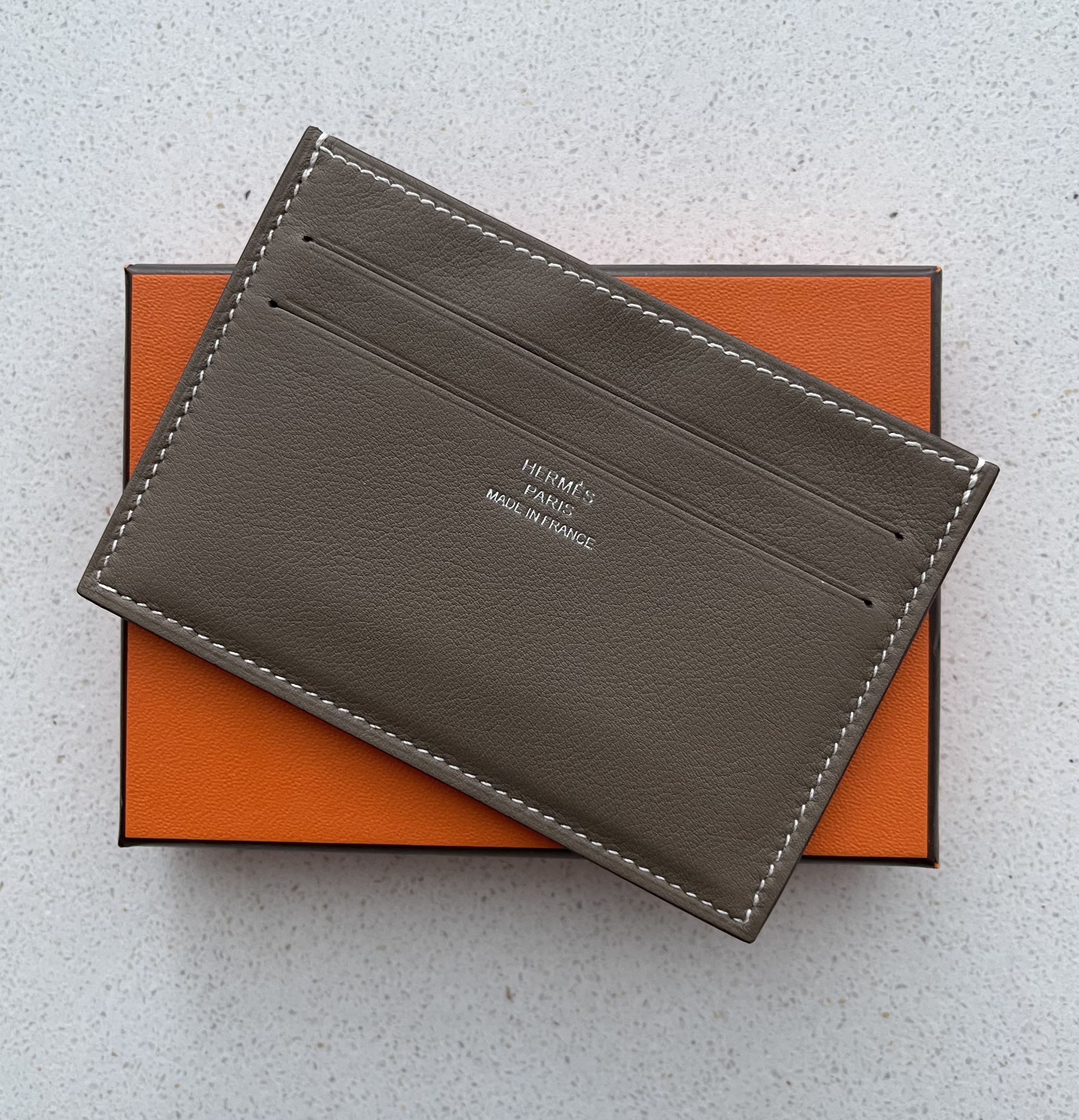 Hermes Citizen Twill Card Holder, Luxury, Bags & Wallets on Carousell