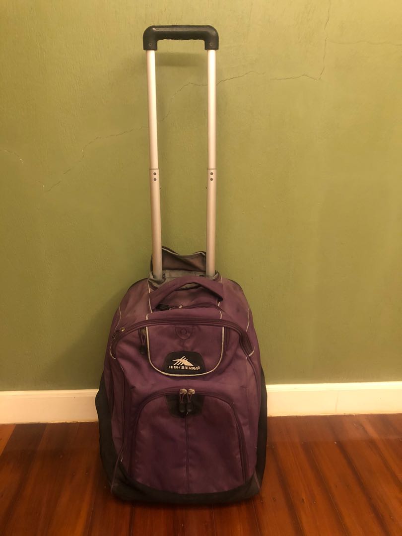 High sierra powerglide online wheeled backpack