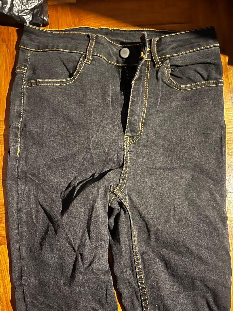H&m 2025 yellow jeans