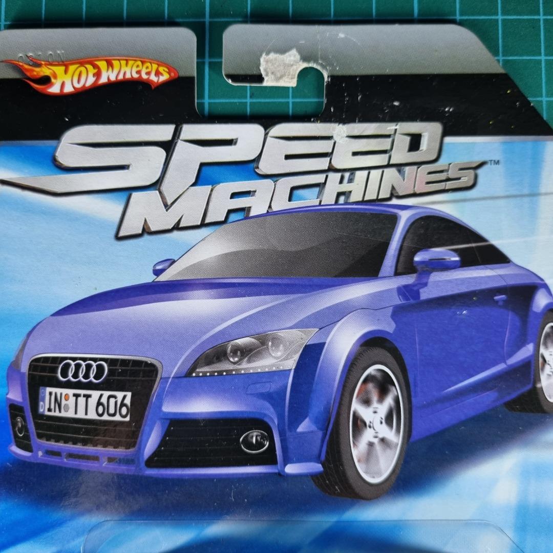 Hot Wheels Speed Machines '09 Audi TTS (Blue), Hobbies & Toys