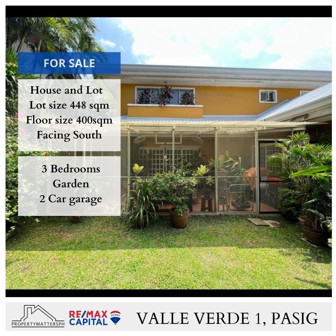 HOUSE FOR SALE VALLE VERDE 1 PASIG, Property, For Sale, House & Lot on
