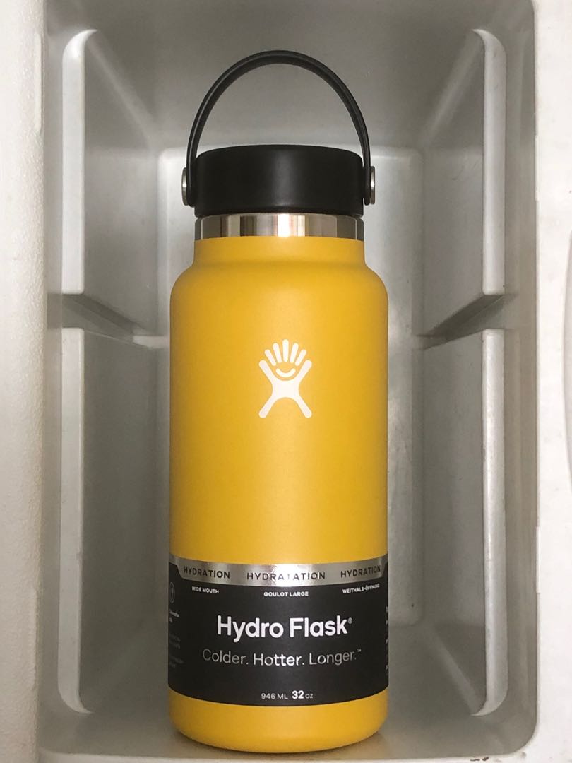 Hydro flask lemon 32 oz sales