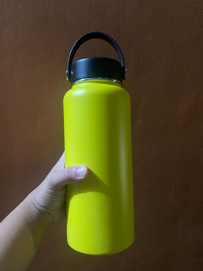 Yellow green deals hydro flask