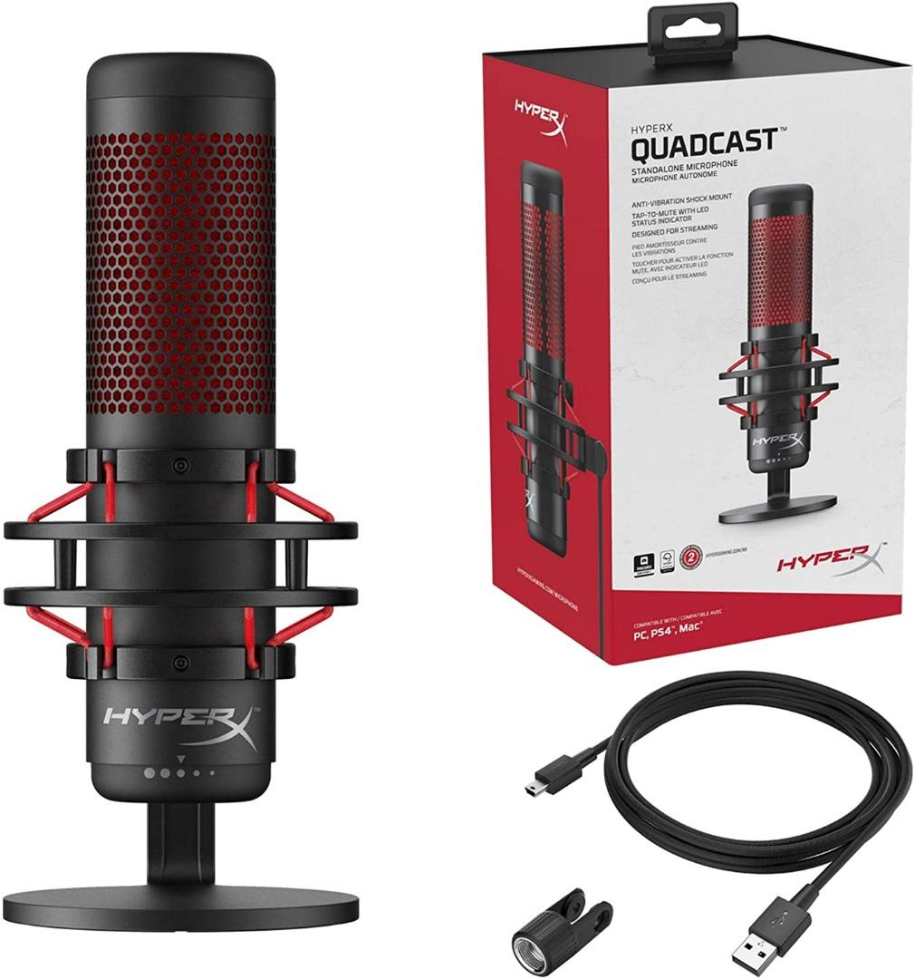 Quadcast Boom Arm - Heavy Duty Adjustable Suspension Microphone Mic Stand  Compatible With Hyperx Quadcast S Usb Condenser Gaming Microphone 