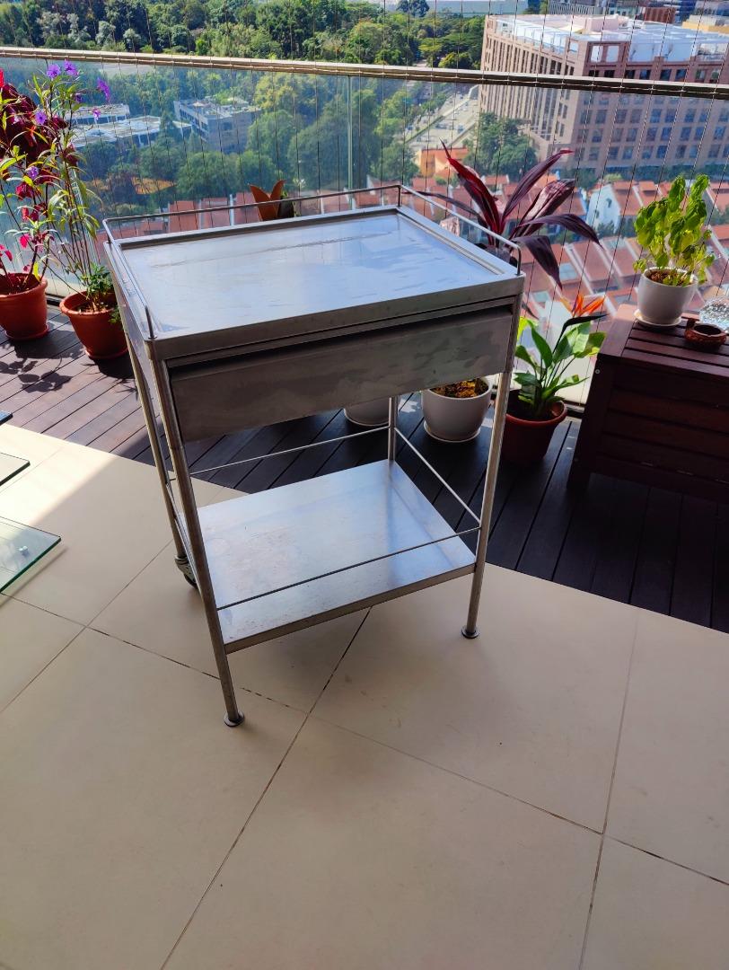 Ikea Flytta kitchen cart workstation, Furniture & Home Living