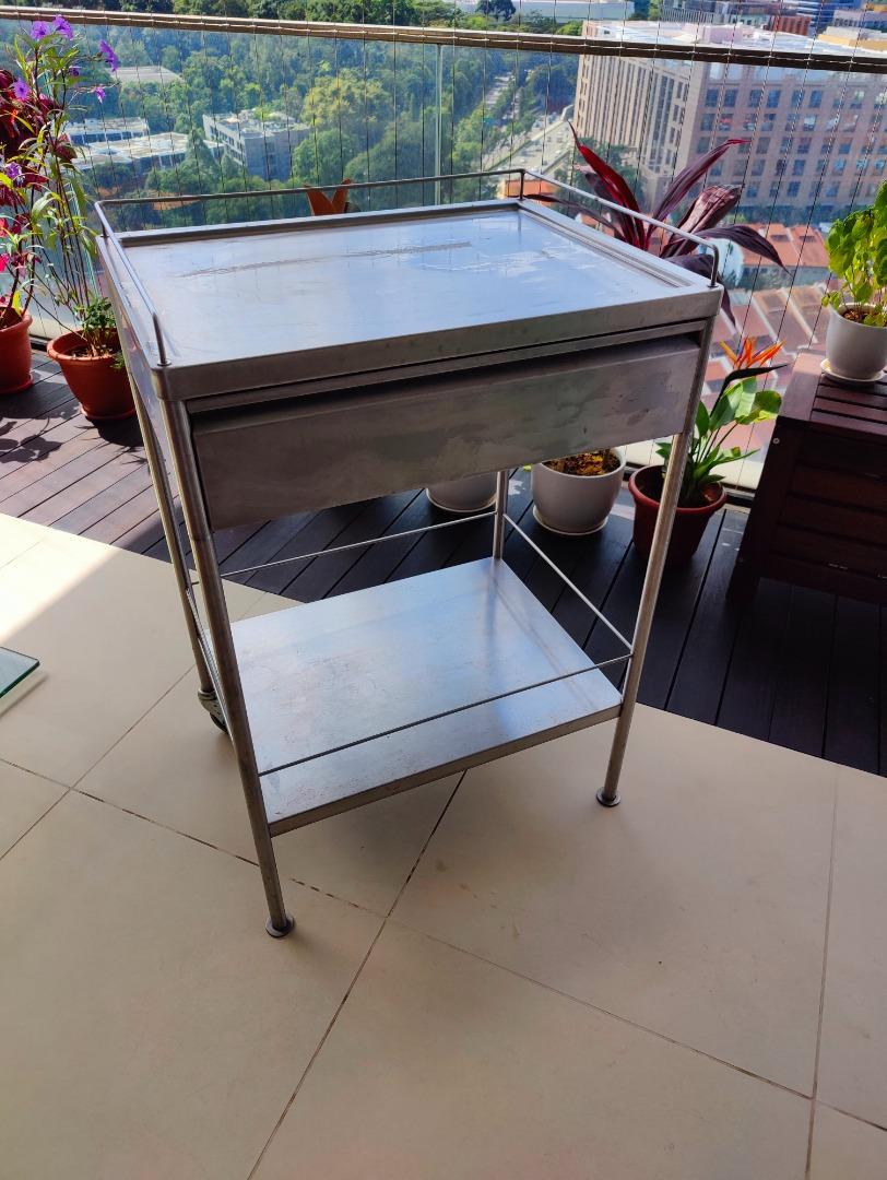 Ikea Flytta kitchen cart workstation, Furniture & Home Living