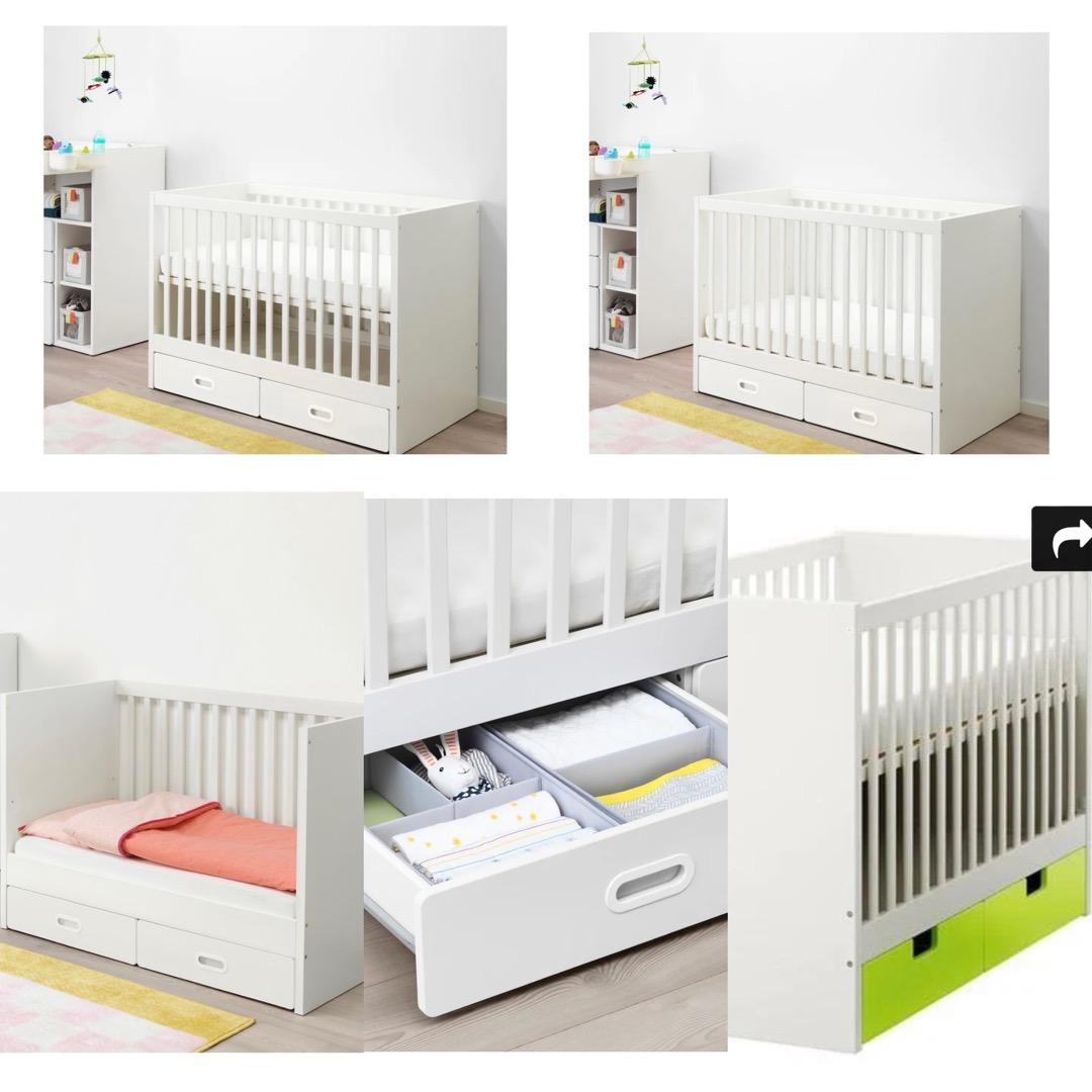 Ikea cot stuva deals