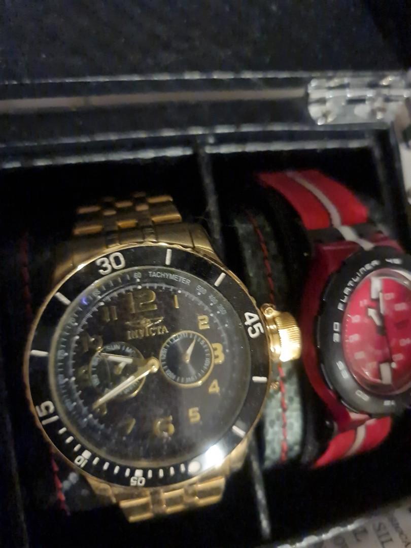 Invicta pro diver watch tachymeter
