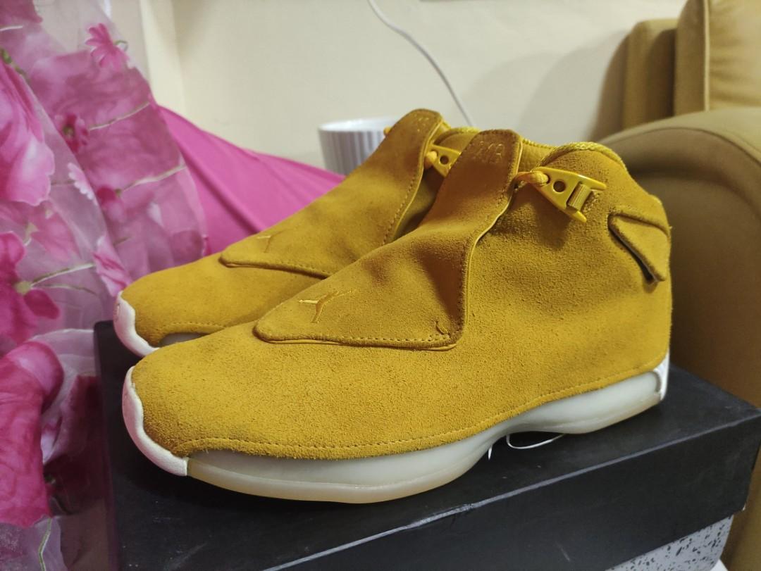 Yellow clearance jordan 18s