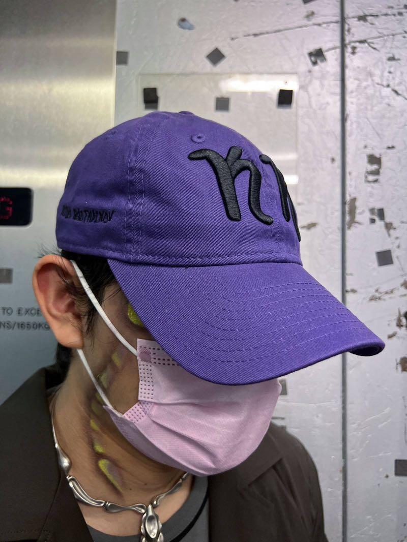 Kiko Kostadinov KK cap new era 紫色, 他的時尚, 手錶及配件, 棒球帽