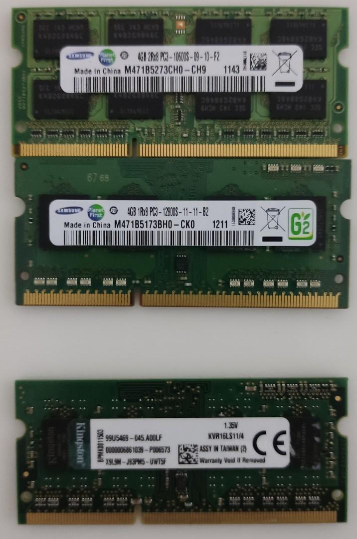 Laptop Ram DDR3 4GB