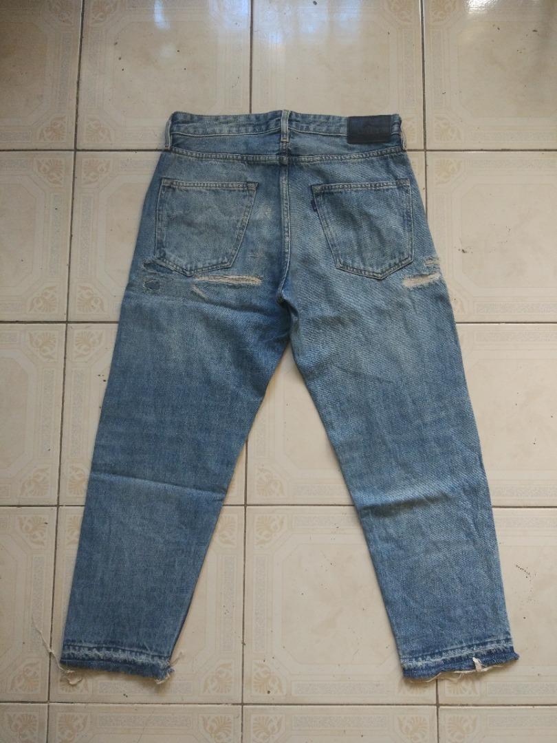 Levis M C Selvedge Draft taper jean 32 Men s Fashion Bottoms