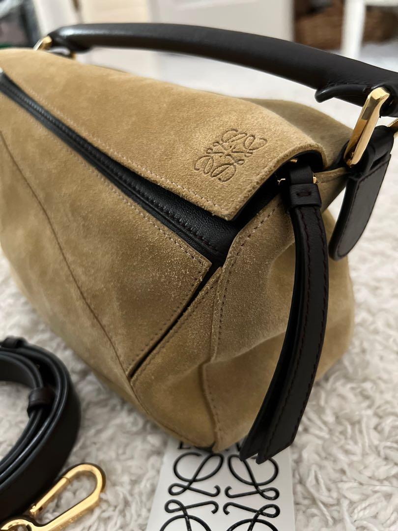 Loewe Suede Bag Women s Fashion Bags Wallets Shoulder Bags on