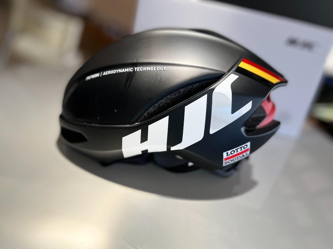 Lotto Soudal HJC Furion 1.0 Team Helmet Sports Equipment