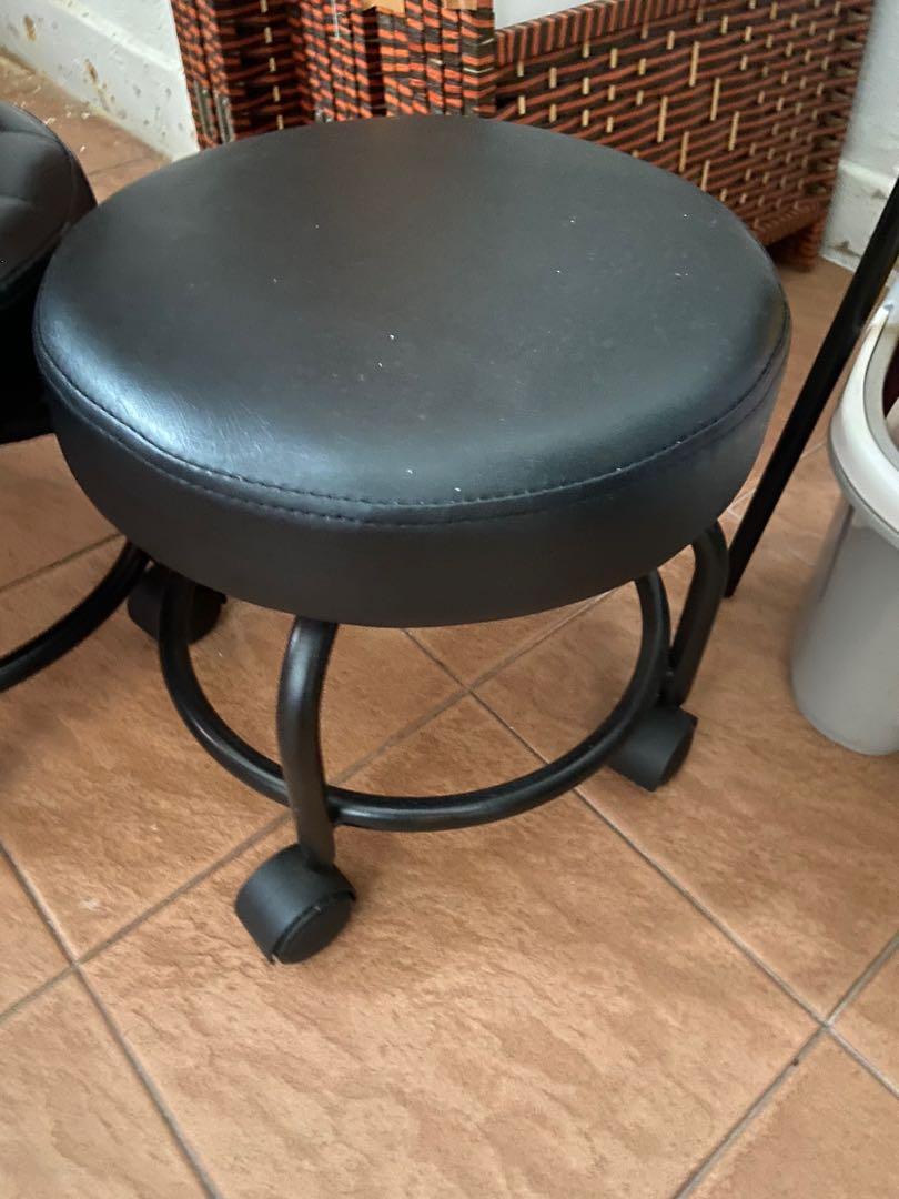 Low stool with wheels, Furniture & Home Living, Home Decor, Other Home