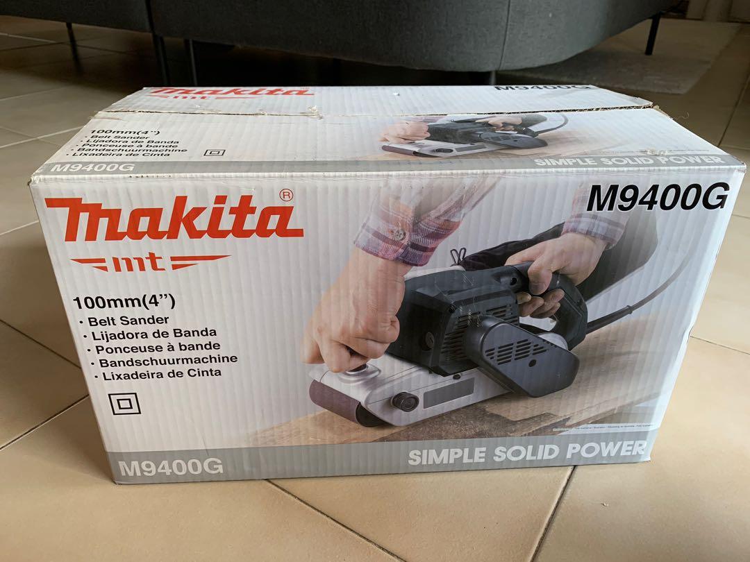MAKITA Belt Sander, Furniture & Home Living, Home Improvement