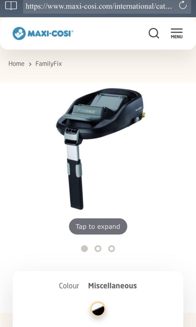 Isofix top vs familyfix