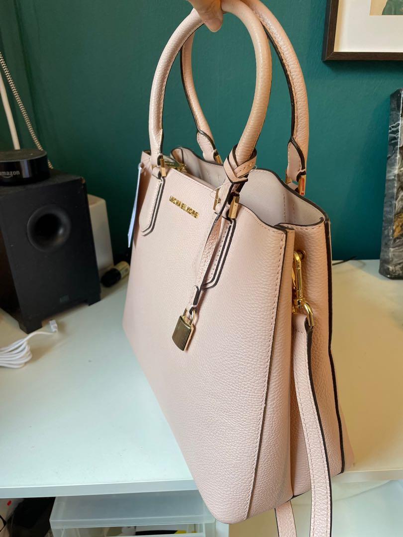 Michael kors adele large satchel shop