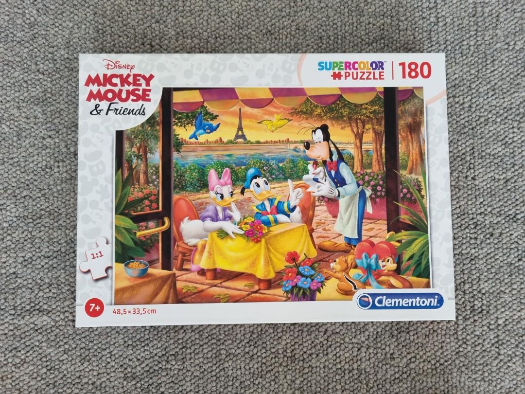 Disney Panorama 2 x 1000 piece Jigsaw Mickey Mouse Minnie Goofy Brand New Sealed 