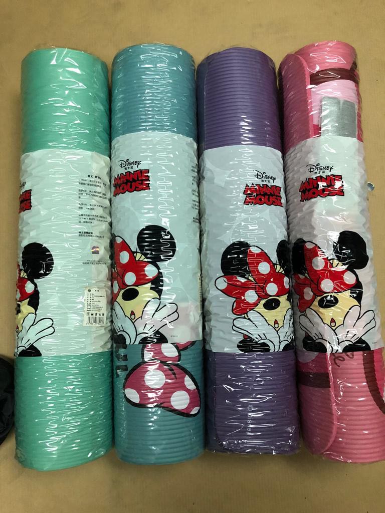 Mickey Mouse yoga mat, Sports Equipment, Exercise & Fitness, Exercise