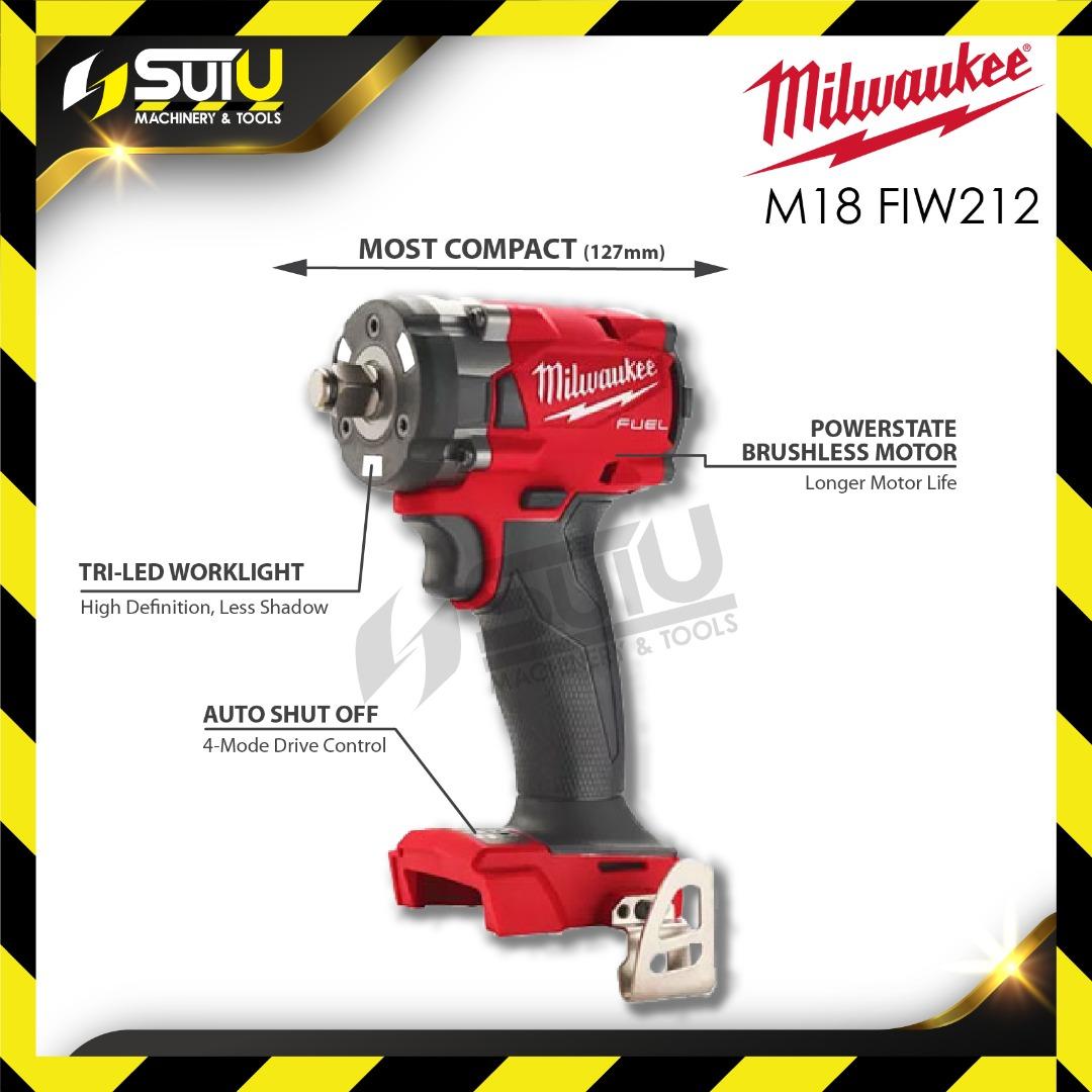 MILWAUKEE FIW212 501X FIW212 501B 18V 339NM Compact Impact