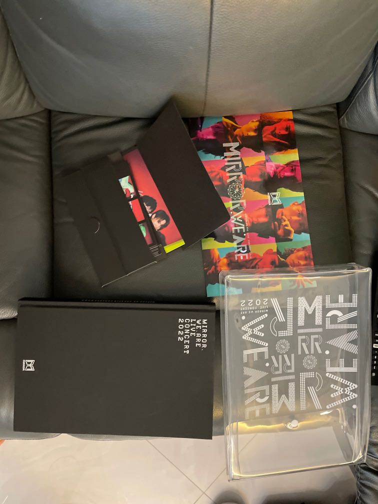 Mirror 2022 Concert boxset, 興趣及遊戲, 收藏品及紀念品, 明星周邊 Carousell