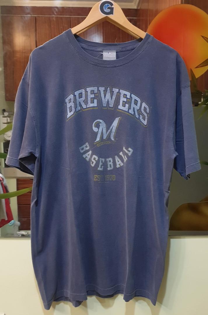 Vintage MLB Milwaukee Brewers 5 Baseball Jersey Size L Sewn 